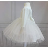 Handmade Elegant Christening Ivory Dress Style MELA