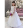 Handmade White First Holy Communion Dress Style FELICIA