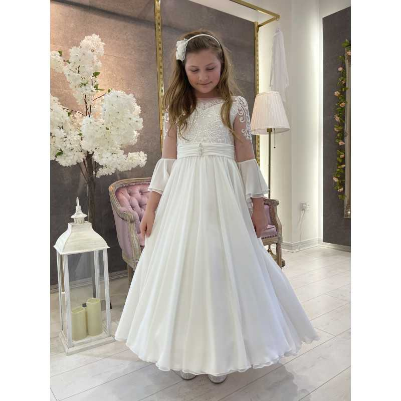 Handmade Ivory First Holy Communion Dress Style HOLLIE