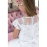 HANDMADE WHITE FIRST HOLY COMMUNION DRESS STYLE T-924