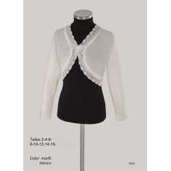 Ivory Handmade First Holy Communion Cardigan Style 5003