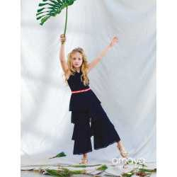 Amaya Navy Confirmation Jumpsuit Style 534085