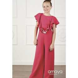 AMAYA PINK CONFIRMATION JUMPSUIT STYLE 514124