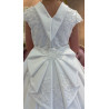 HANDMADE WHITE FIRST HOLY COMMUNION DRESS STYLE T-880