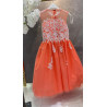 CORAL CONFIRMATION DRESS STYLE SHEILA MARY LC