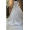 White First Holy Communion Dress with Long Sleeves Style 3004