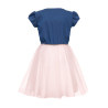 Pink/Navy Confirmation/Special Occasion Dress Style 0SS-01B