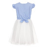 Ivory/Blue Confirmation/Special Occasion Dress Style 0SS-02