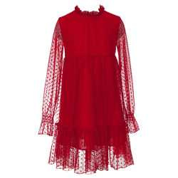 Red Confirmation/Special Occasion Dress Style 0AW-9C