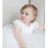 TETER WARM HANDMADE BABY GIRL IVORY CHRISTENING DRESS STYLE B72