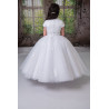 Sweetie Pie White First Holy Communion Bolero Style J4063