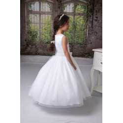 Sweetie Pie First Holy Communion White Dress Style 4066