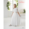 Carmy Ivory First Holy Communion Jumpsuit Style 2911