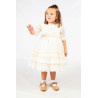 Ivory/Beige Chrisening/Special Occasion Dress Style GA7027