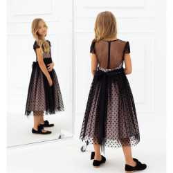 PINK/BLACK CONFIRMATION/SPECIAL OCCASION DRESS STYLE 1AW-11