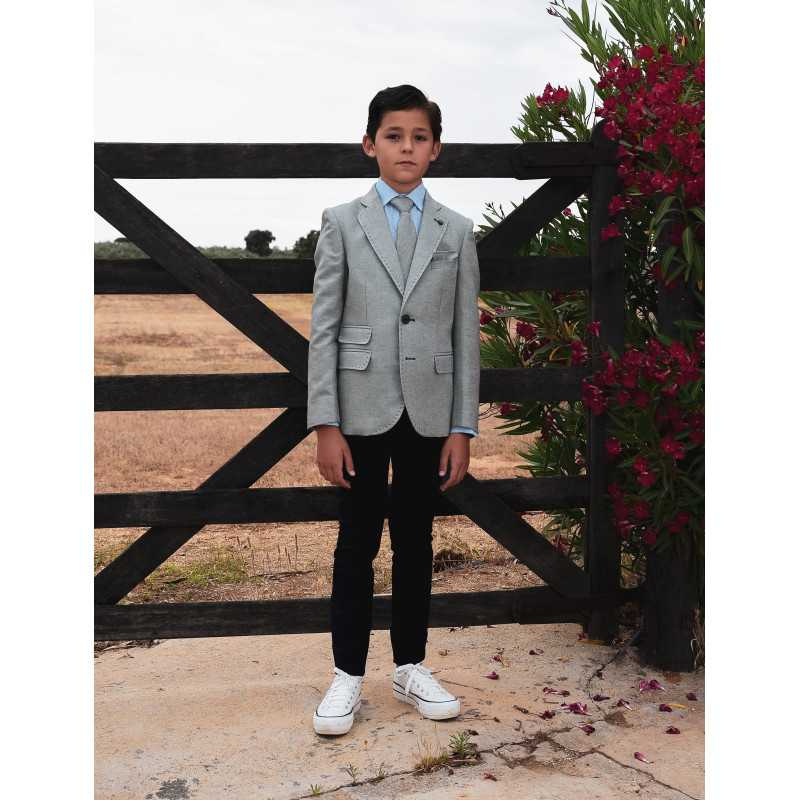 One Varones Green First Holy Communion Jacket Style 10-04069