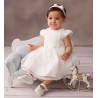 Ivory Baby Girl Christening Dress Style Gloria