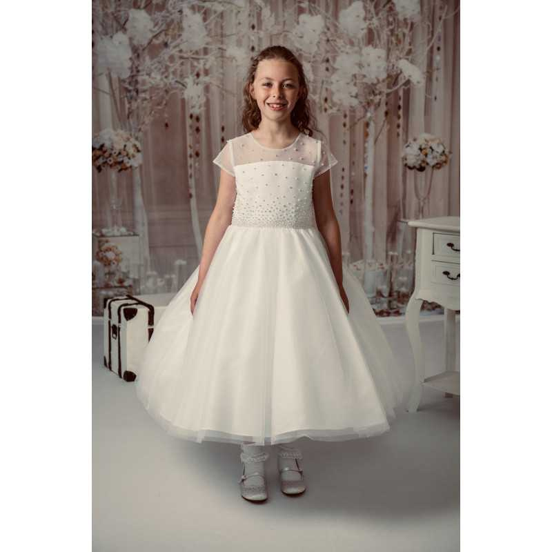 Sweetie Pie First Holy Communion Ivory Dress Style RB618