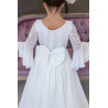 Ivory Handmade First Holy Communion Dress Style SILENA