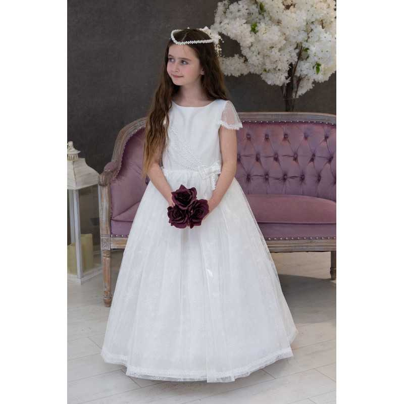 Ivory Handmade First Holy Communion Dress Style BARBARA