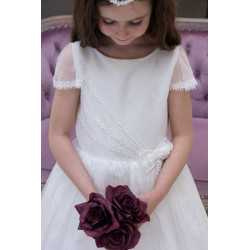 Ivory Handmade First Holy Communion Dress Style BARBARA