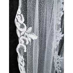 Beautiful White Communion Veil W-07