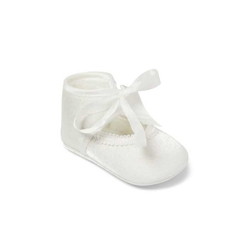 Sevva Ivory Christening Baby Boys Shoes Style LIBBY