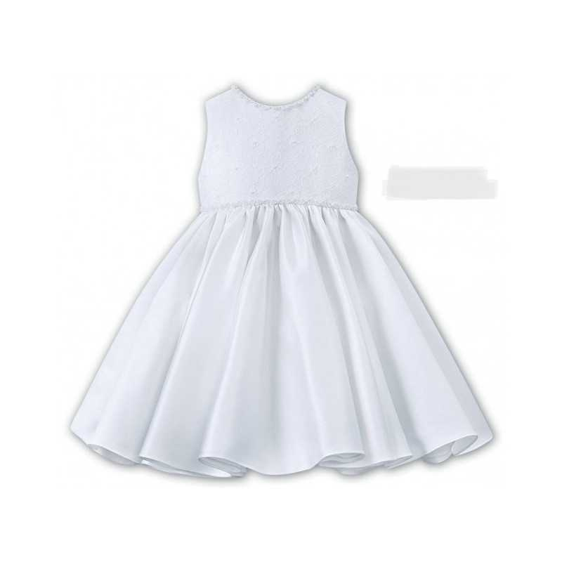 Sarah Louise White Christening Dress Style 070118