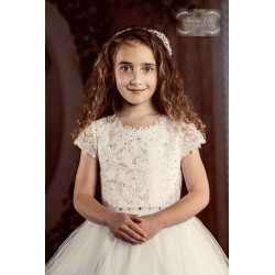 Sweetie Pie First Holy Communion Ivory Dress Style 4088