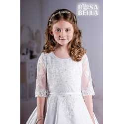 Sweetie Pie First Holy Communion White Dress Style RB636