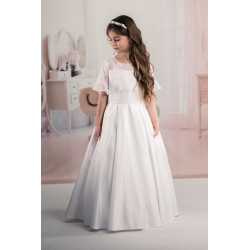 Sweetie Pie First Holy Communion White Dress Style RB635