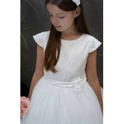 Sarah Louise White First Holy Communion Dress Style 090060