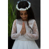 Lovely Lace First Holy Communion Dress Style AGGIE