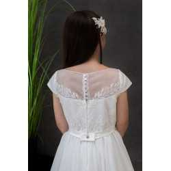 Ivory Handmade First Holy Communion Dress Style DOLORES IVORY