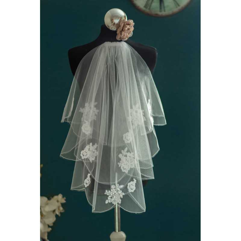 First Holy Communion Veil Style CV152