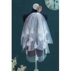 Gorgeous White First Holy Communion Veil by Little People Style 2041