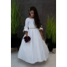 Sweetie Pie First Holy Communion White Dress Style 4081