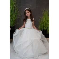 Ivory Handmade First Holy Communion Dress Style CLARISSA IVORY