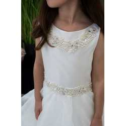 Ivory Handmade First Holy Communion Dress Style CLARISSA IVORY