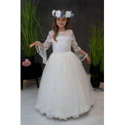 Ivory Handmade First Holy Communion Dress Style KLADIJA IVORY