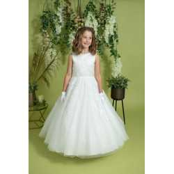 Linzi Jay White First Holy Communion Dress Style CORRIN