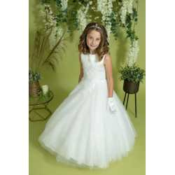 LINZI JAY WHITE FIRST HOLY COMMUNION DRESS STYLE SOFIA