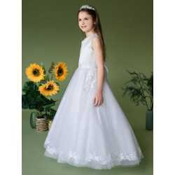 LINZI JAY WHITE FIRST HOLY COMMUNION DRESS STYLE PEYTON