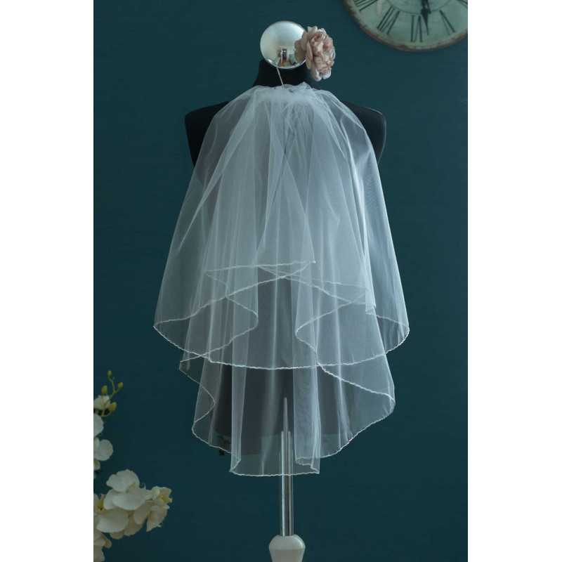 White First Holy Communion Veil Style 2118