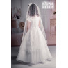 Sweetie Pie White First Holy Communion Veil Style RB627