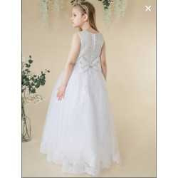 Linzi Jay White First Holy Communion Dress Style LWCD90WT