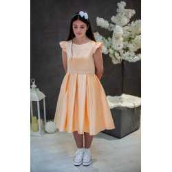 Peach Confirmation Dress Style FA06