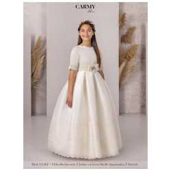 Carmy Handmade Ivory First Holy Communion Dress Style 3314 EF