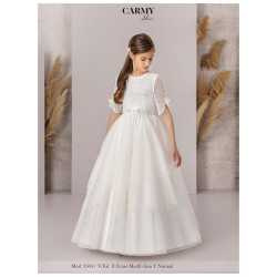 Handmade Unusual Ivory First Holy Communion Dress Style 3504