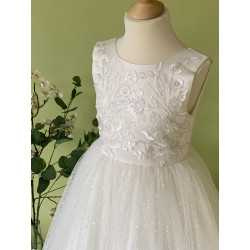 LINZI JAY IVORY FIRST HOLY COMMUNION DRESS STYLE MF607IV